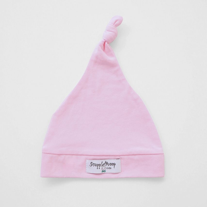 [신제품!] 베이비 핑크 베이비 비니  Knotted Beanie - Baby Pink